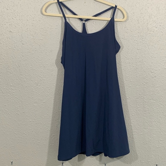 Outdoor Voices “The Exercise Dress” Navy Blue         size Medium - Picture 1 of 11